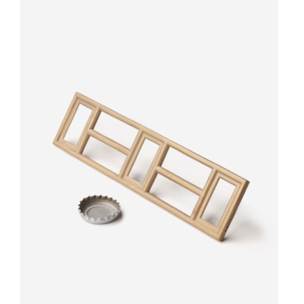 Sempli Ventri Satin Brass bottle opener